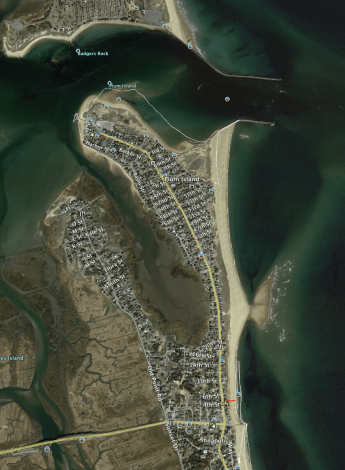 Plum Island 2020 satellite photo