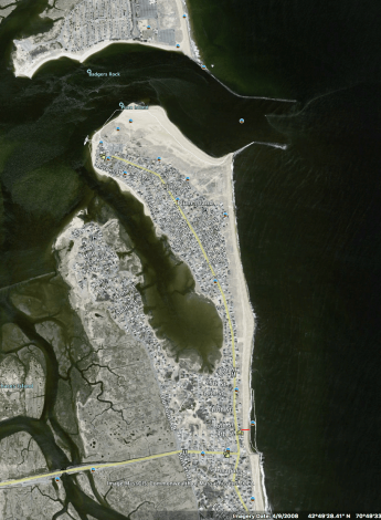 Plum Island 2008 satellite photo